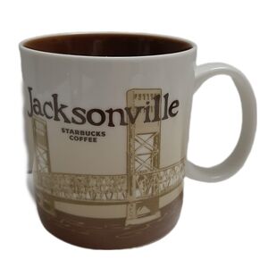 🍒 STARBUCKS Jacksonville Global Icon Collector Series City Mug Coffee Cup